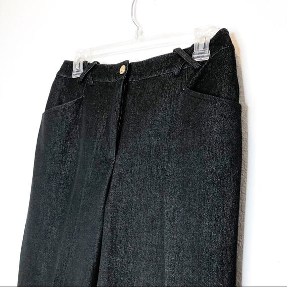 St. John Vintage Metallic Sparkle Holiday Ponte Pants Quiet luxury - Picture 2 of 11